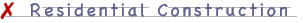 Residential Construction